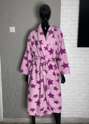 Влашащий плюшевый халат большого размера sorbet, xl-xxl