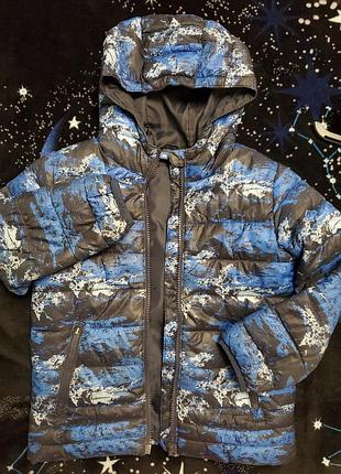 Куртка на мальчике деми lupilu zara h&amp;m