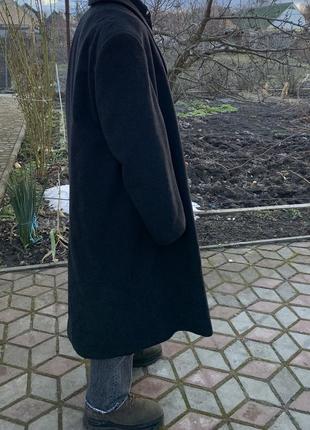 Пальто мужское черное pkz, размер xxl (54)3 фото