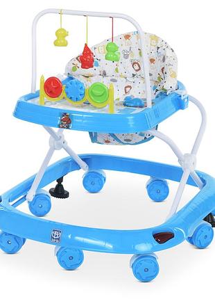 Детские музыкальные ходунки bambi m 0541c-1 синий