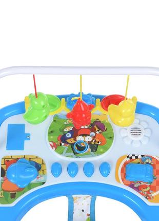 Детские музыкальные ходунки bambi m 0541c-1 синий