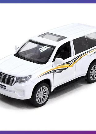 Детская машинка металлическая инерционная technodrive toyota land cruiser 25027(7,8) 1:32