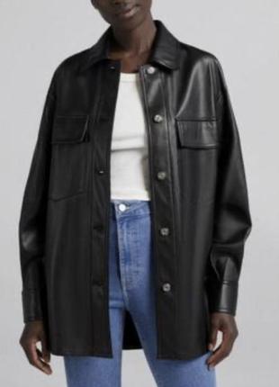 Шкіряна сорочка на