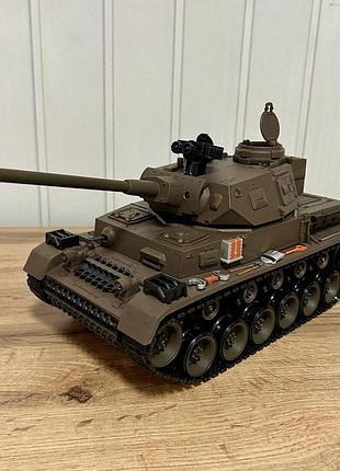 Дитячий танк на радіокеруванні brother tank пантера . світло, звук, стріляє орбізами