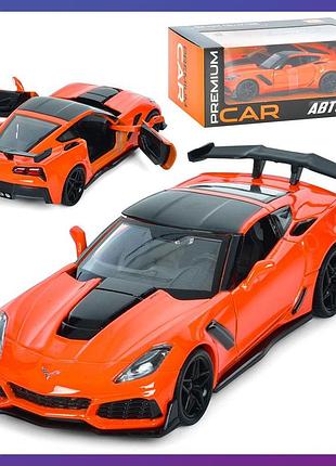 Дитяча машинка металева ap-1918 corvette zr1 1:24