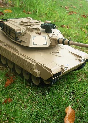 Детский танк на радиоуправлении brother tank "abrams" 1:18. стреляет орбизами