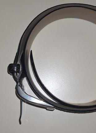 Продається ремінь для штанів. чоловічий. красива фактура. темно-сірого кольору. шкіра. італія.