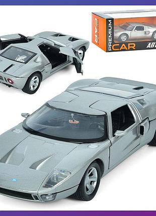 Дитяча машинка металева ретро ford gt concept 1:24