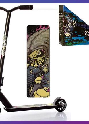 Самокат трюковый городской двухколесный для взрослых и детей от 10 лет itrike sr 2-071