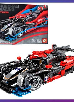 Детская машинка конструктор 705982 1540 детали 1:14 синяя