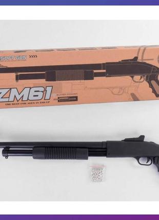 Дитячий іграшковий вінчестер на кульках cyma zm 61 чорна