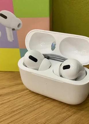 Беспроводные наушники airpods pro 3 bluetooth 5.0 cенсорные с магнитным кейсом  в стиле аирподс airpods белый