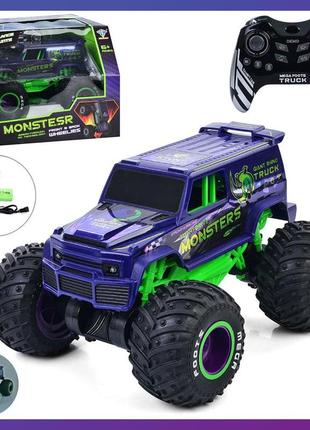 Дитяча машинка на радіокеруванні джип всюдихід r-901s на гумових колесах