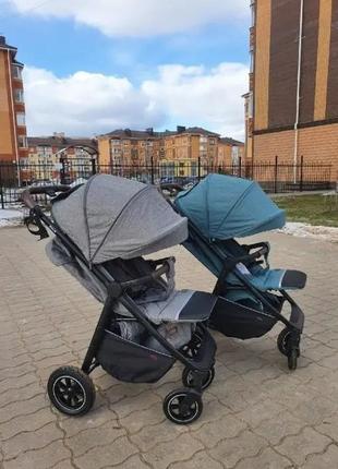 Детская прогулочная коляска - книжка с регулируемой спинкой carrello bravo crl-5512...