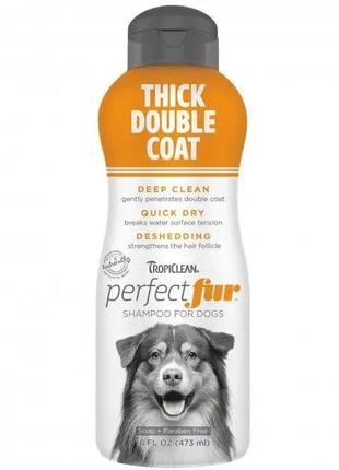 Tropiclean шампунь "ідеальна вовна", для густої шерсті, для собак, 473 мл tropiclean