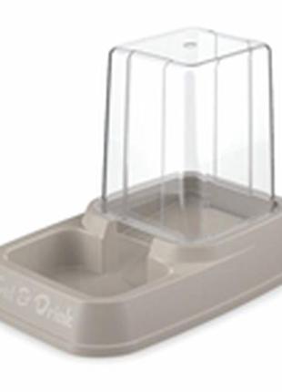 Диспенсер для корму або води georplast eat&drink 8 л 44x26x36 см grey