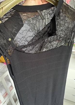 Чорна розкішна сукня / плаття від guess 🖤 розмір s
