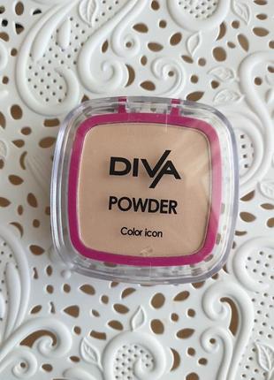 Diva powder color icon компактная пудра2 фото
