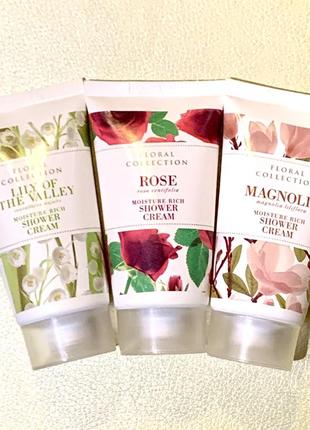 Гель для душу marks & spencer (m&s) роза, лілія, магнолія