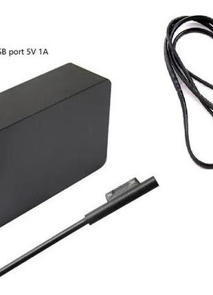 Сумісний зарядний пристрій microsoft surface pro 3 4 5 6 7 8 book laptop windows 15v 2,58a