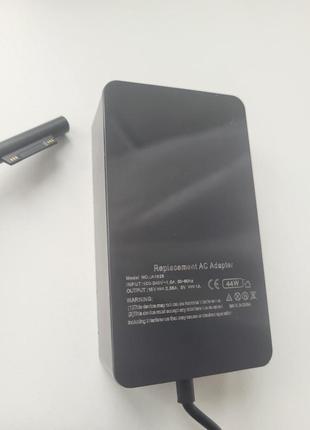 Сумісний зарядний пристрій microsoft surface pro 3 4 5 6 7 8 book laptop windows 15v 2,58a5 фото