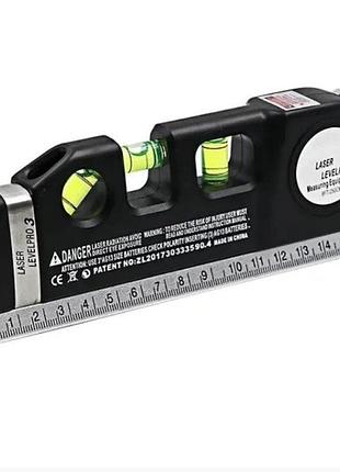 Лазерний рівень із вбудованою рулеткою laser level pro 3