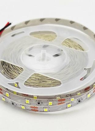 Led стрічка нейтральний білий 500см. 4500к mtk-300w-3528-12 smd3528 60шт/м 4.8w/м ip20 12v негерметична світлодіодна