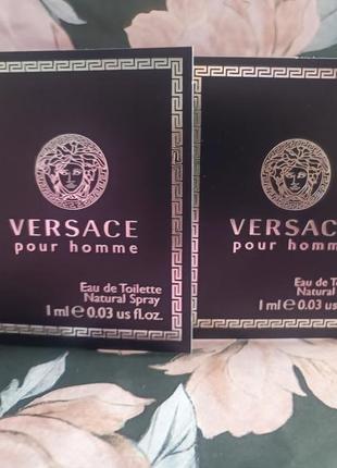 Versace pour homme туалетна вода пробник