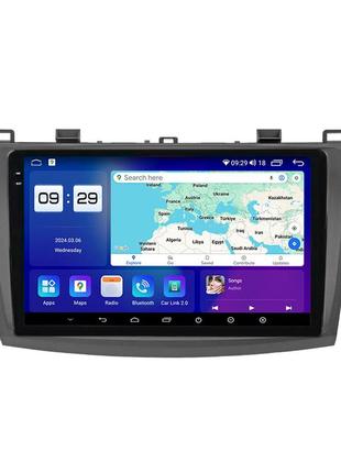 Штатна магнітола серії mekede m400s 2k під mazda 6, atenza 2008-2012 (f2) 9 дюймів