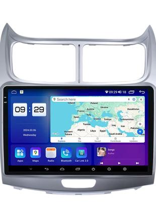 Штатна магнітола серії mekede m400s 2k під chevrolet sail 2009-2013 9 дюймів