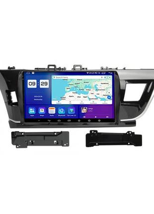 Штатна магнітола серії mekede m600s 2k під toyota corolla 11  middle east 2013-2017 (f1) (w2) 10 дюймів