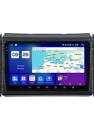 Штатна магнітола серії mekede m300s 2k під toyota fortuner 2 2015-2018 sw4 2016+ (f1) (w1) 9 дюймів