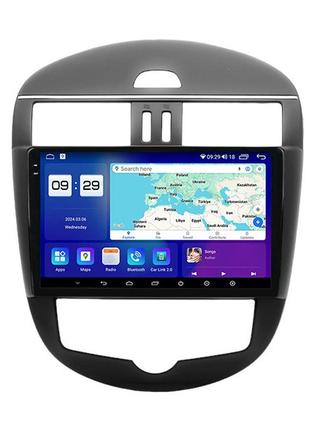 Штатна магнітола серії mekede m600s 2k під nissan tiida (c12) 2011-2016 10 дюймів