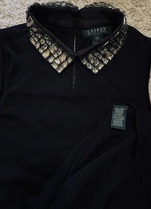 Коктейльное, вечернее маленькое черное платье lauren ralph lauren оригинал бренд платье футляр классика размер s,m