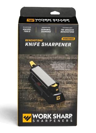 Work sharp точилка механічна benchstone sharpener wsbchbss-i3 фото