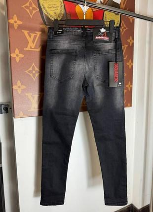 Exclusive мужские джинсы dsquared 2 черные
