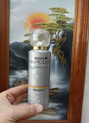 Нішевий дезодорант для жінок виробництва туреччини "diamodis charmed" 200 ml