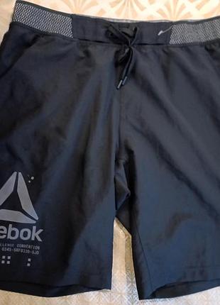 Шорты reebok crossfit облегченные дышащая ткань
