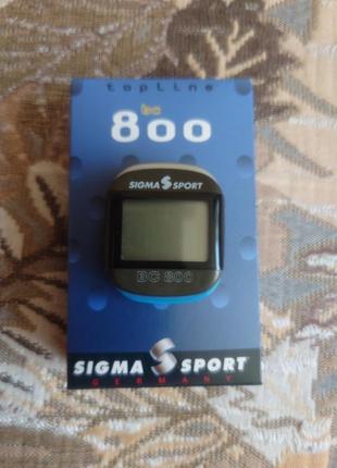 Дротовий велокомп'ютер sigma sport bc 800