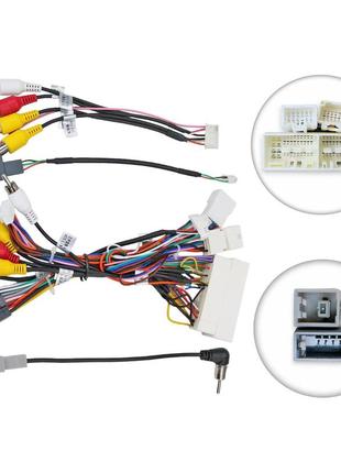 Перехідник живлення серії qiv з адаптером can-bus для kia qbr-w ka-0806a (дрот)