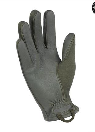 M-tac перчатки nomex sport leather olive