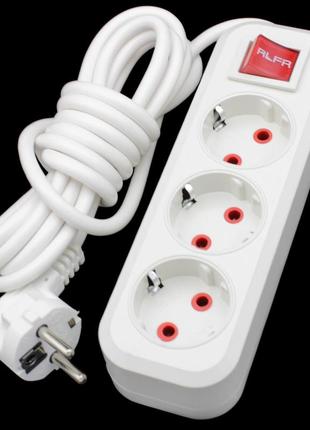 Удлинитель rlfr 3 гнезда, 5 метра