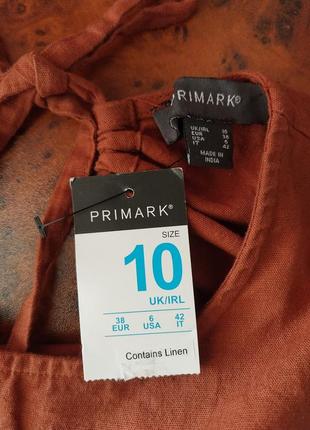 Сукня primark котон+льон 10 розміру.4 фото