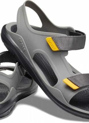 Сандалии crocs swiftwater expedition sandal черные сандалии сабо кроксы крокс (р. 36-44)