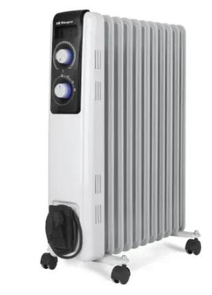 Масляний обігрівач радіаторний dsp kd3021 ∙ портативна пересувна батарея для будинку, 2000 вт