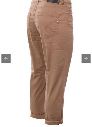 Dondup стильные хлопковые, укороченные брюки4 фото