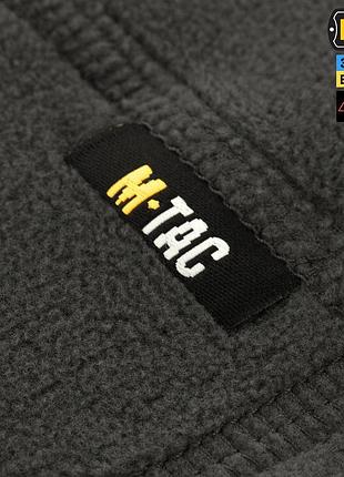 M-tac шарф-труба анатомический с затяжкой polartec dark grey