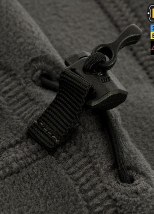 M-tac шарф-труба анатомический с затяжкой polartec dark grey