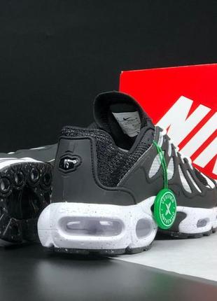 Nike air max terrascape plus  чорні з білим  чоловічі кросівки найк аір макс6 фото