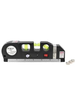 Лазерний рівень із вбудованою рулеткою levelpr03 laser 7124